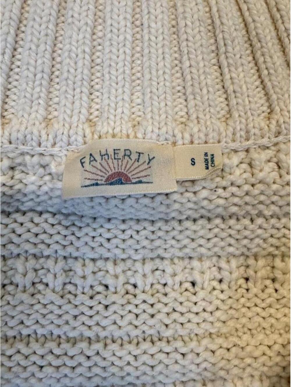 Beautiful Faherty striped sweater - Picture 2 of 2